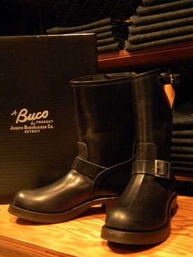 BUCO HORSEHIDE ENGINEER BOOTS / CORDOVAN ＆ BUTTOCK Jr.BLOG2 